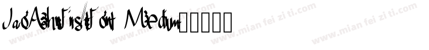 JaoAhnFirstFont Medium字体转换